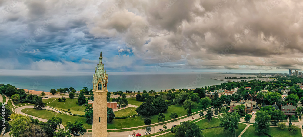 Obraz premium Milwaukee Water Tower