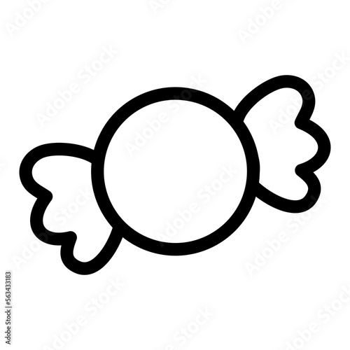 cute sweet candy sugar vectors illustration for symbol or icon