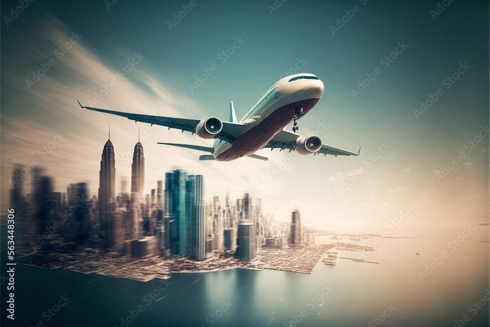 Illustrating the Skies: The Art of Airplanes (AI Generated) Illustrating the Skies: The Art of Airplanes (AI Generated)