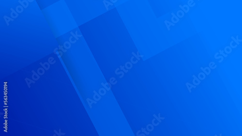 Abstract blue gradient geometric diagonal background. Futuristic technology digital hi tech concept background. Design vector for your business. © Zunan
