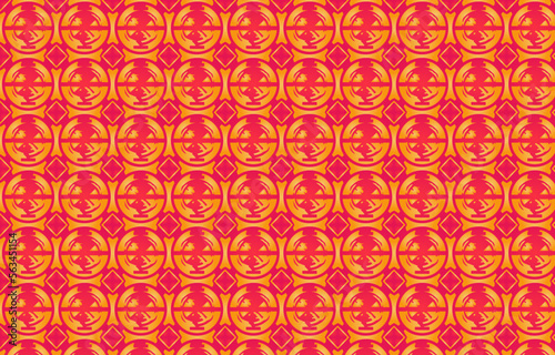 pink and gold seamless pattern