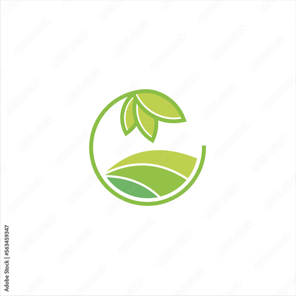 Agriculture logo design, agronomy, wheat farm, rural country farming field, natural harvest vector. Agriculture logo design, agronomy, wheat farm, rural country farming field, natural harvest vector.