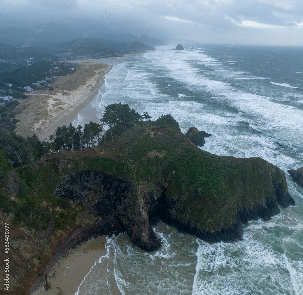 Cannon Beach Aerial