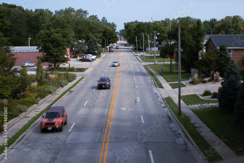 cars on the road