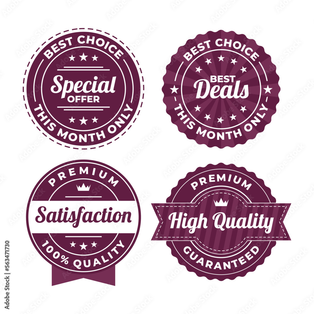 Special offer sale banner element collection set Special offer sale banner element collection set