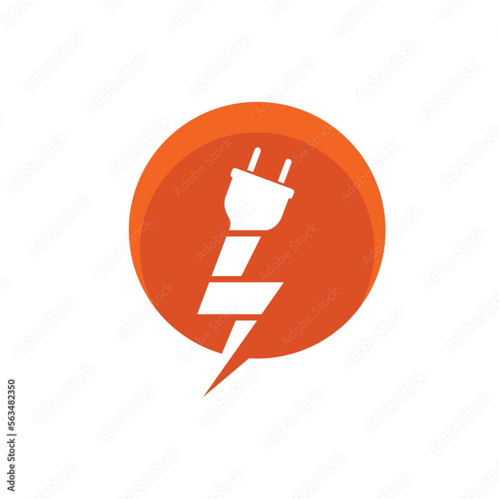 fast cgharging electric cord icon vector design template fast cgharging electric cord icon vector design template