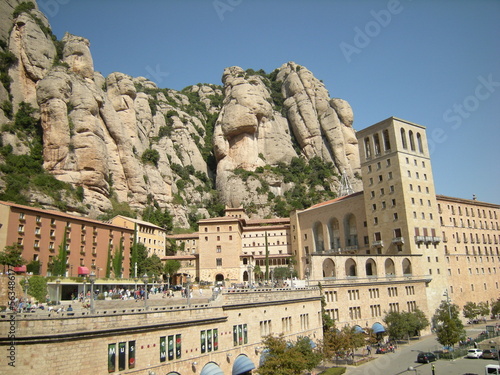 The Benedictine abbey, Santa Maria de Montserrat