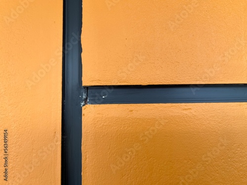 yellow and red wall