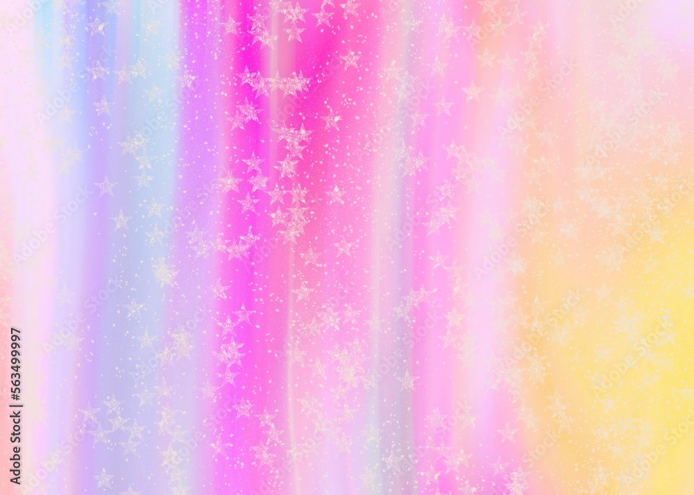 Pink glitter and abstract background with circles. Beautiful glitter