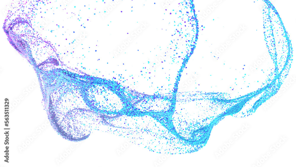 3D rendering of turbulent field of sand particles or fine dirt with vibrant color on transparent background 3D rendering of turbulent field of sand particles or fine dirt with vibrant color on transparent background