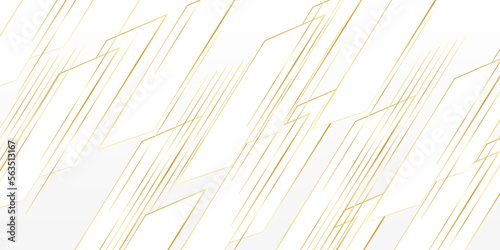 Fototapeta Naklejka Na Ścianę i Meble -  White abstract background contained gold element, useful to create surface effect for your design products such as background of greeting cards, architectural and decorative patterns.