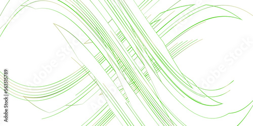 Soft green on white rippled background design with waves of color in abstract pattern.