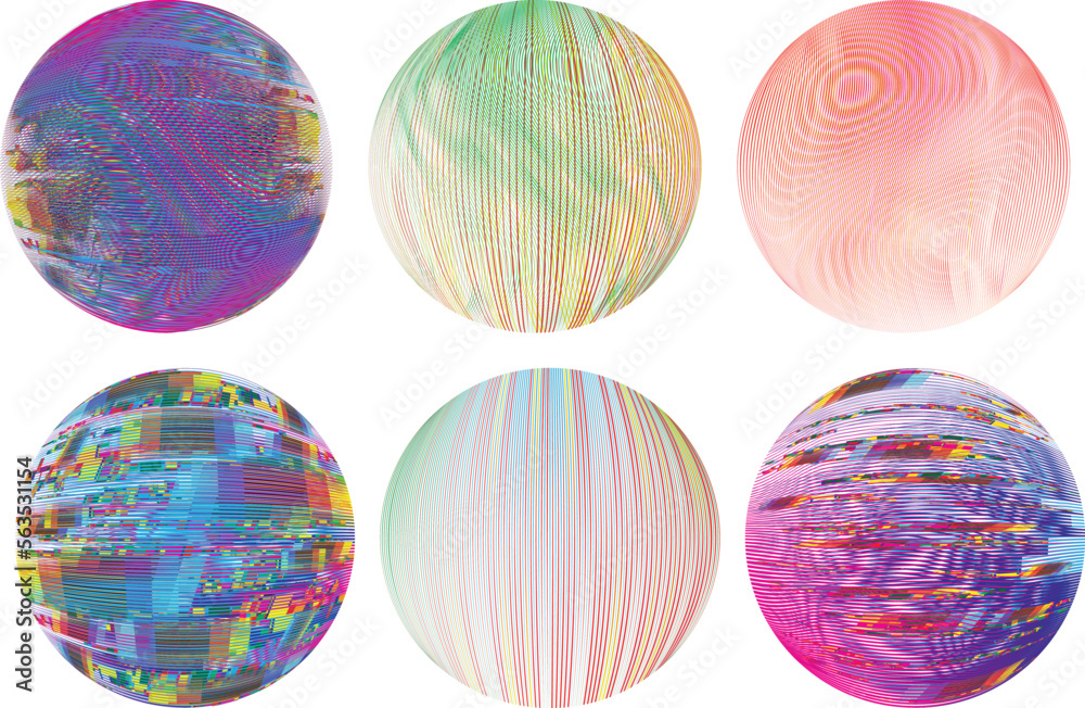 Set of spheres . Lines constructed transparent sphere .Vector .Technology sphere Logo . Design element for posters, social media, templates, flyers, brochures . Abstract trendy transparent circles Set of spheres . Lines constructed transparent sphere .Vector .Technology sphere Logo . Design element for posters, social media, templates, flyers, brochures . Abstract trendy transparent circles