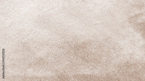 Beige gold velvet background or velour flannel texture made of cotton or wool with soft fluffy velvety satin fabric cloth metallic color material