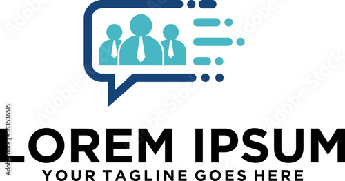 Digital job seeker interview logo