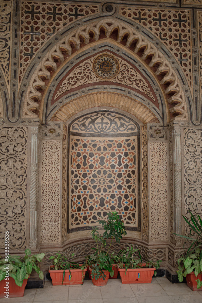entrance to the mosque in marrakesh country