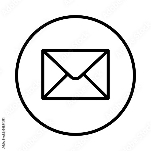 Free Download Mail Isolated Silhouette Solid Line Icon with mail, audience, demographic, email, targeting, website Infographic Simple Vector Illustration - GFXLoad