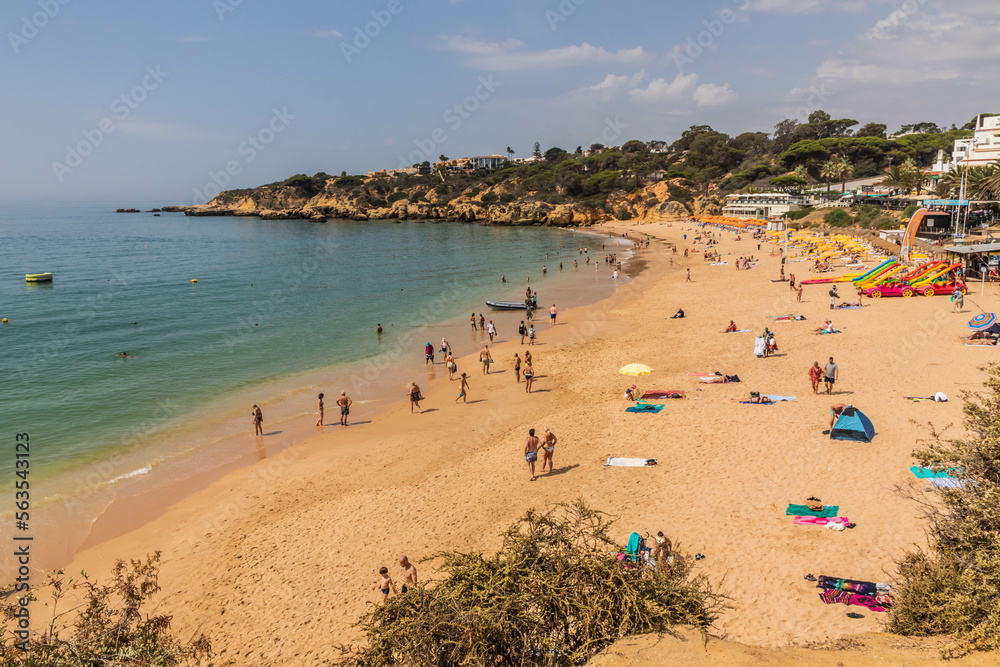 Oura Beach, Albufeira, Algarve, Portugal