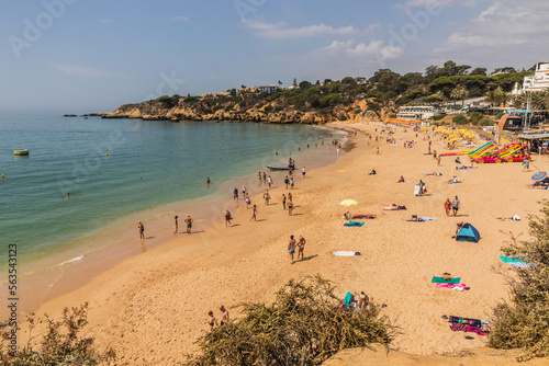 Oura Beach, Albufeira, Algarve, Portugal photo