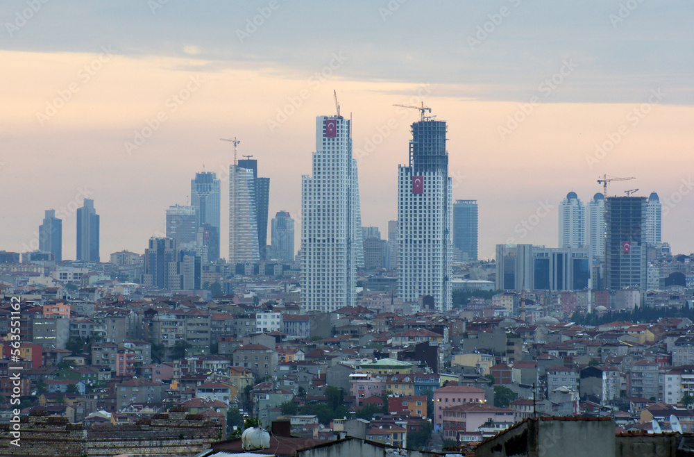 Istanbul and Skyscrapers