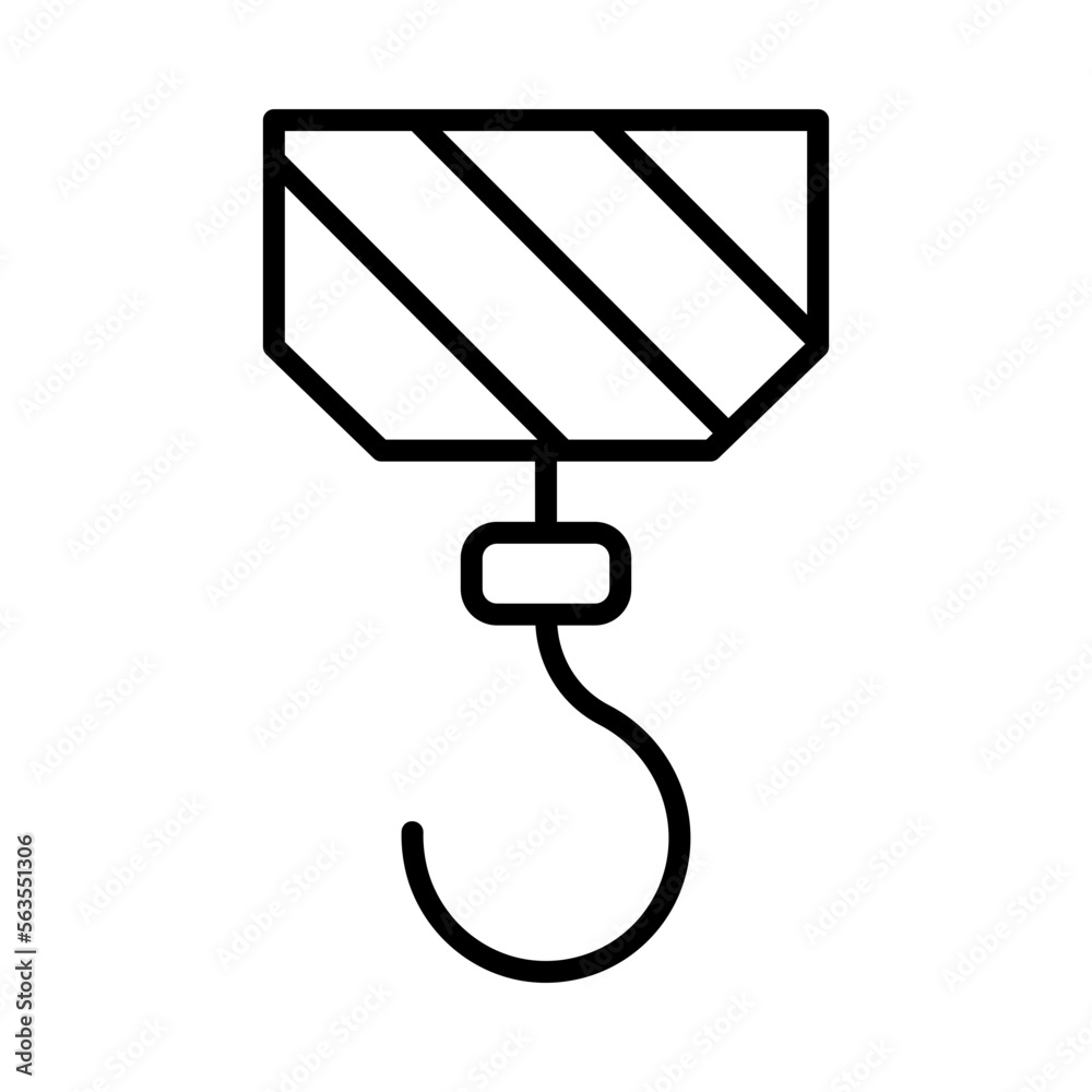 Crane Isolated Silhouette Solid Line Icon with crane, automation, hook, industrial, machine, production-line Infographic Simple Vector Illustration Crane Isolated Silhouette Solid Line Icon with crane, automation, hook, industrial, machine, production-line Infographic Simple Vector Illustration