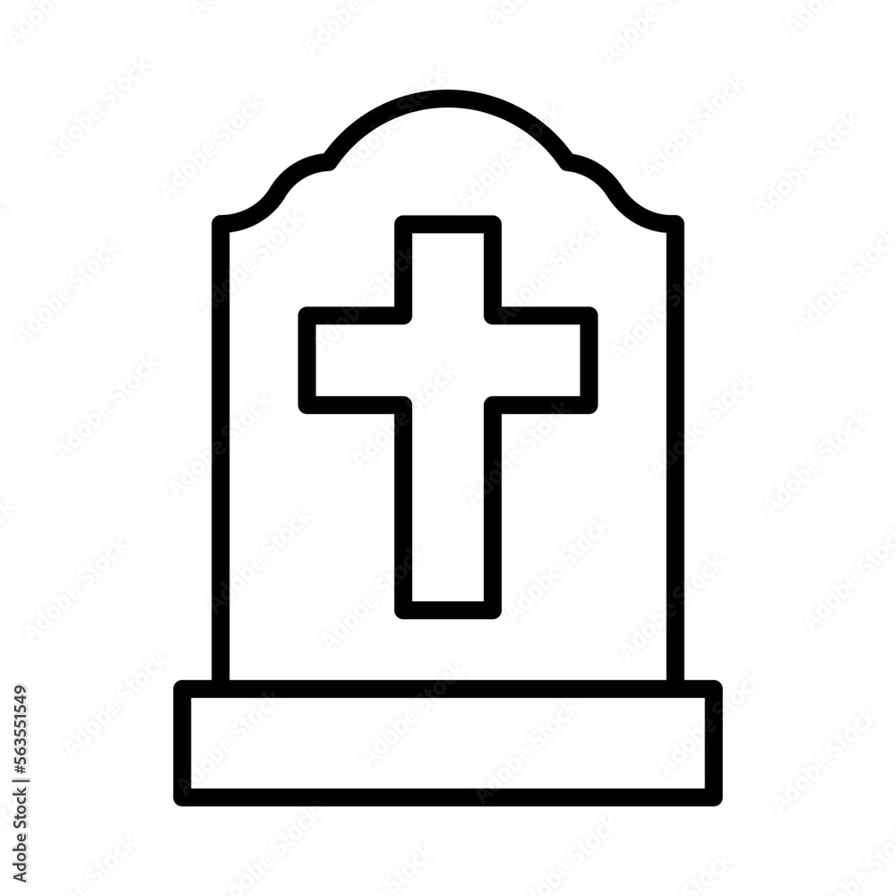 Grave Isolated Silhouette Solid Line Icon with grave, christian, cross, death, religion, tombstone Infographic Simple Vector Illustration Grave Isolated Silhouette Solid Line Icon with grave, christian, cross, death, religion, tombstone Infographic Simple Vector Illustration