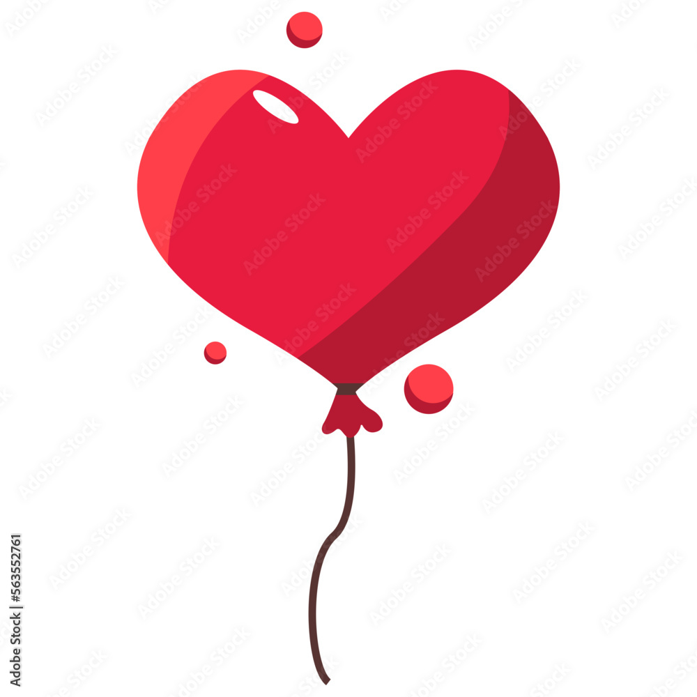 cute valentine day element vector. with some bubble and love. svg file