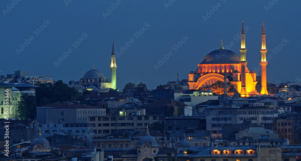 Obraz premium İstanbul and Night