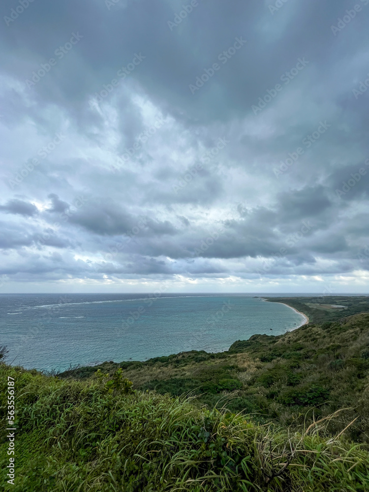 View from Hirakubosaki lighthouse, Ishigaki, Okinawa, Japan