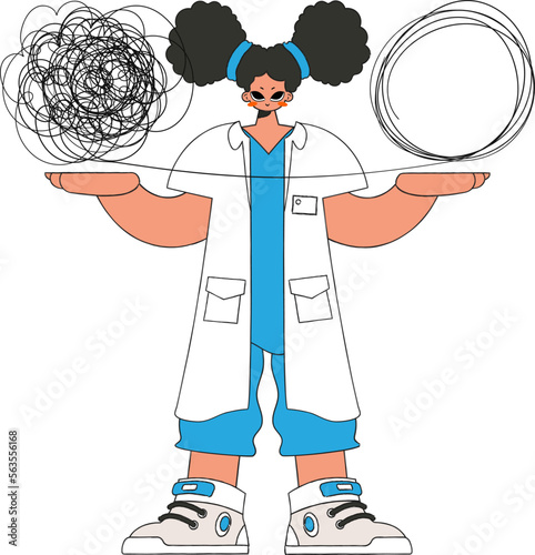 The doctor unpacks the tangle of thoughts. Help A person consumed by a sense of hopelessness and despair.