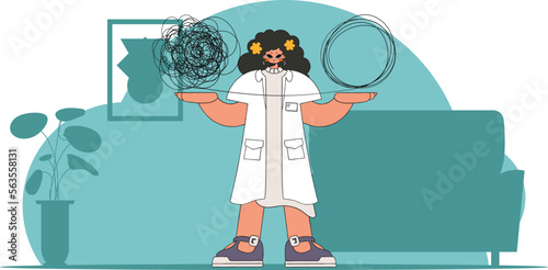 Topic Help A person consumed by a sense of hopelessness and despair. The doctor unpacks the tangle of thoughts.