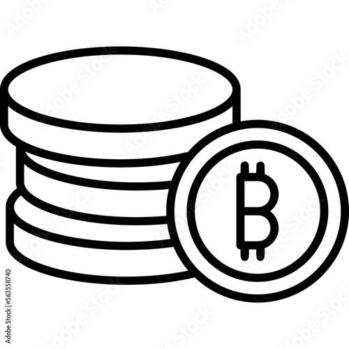 Bitcoins Icon