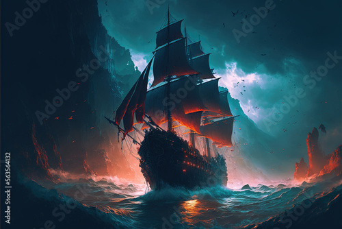 ship in the night