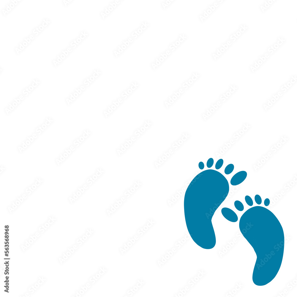 footprint of newborn baby