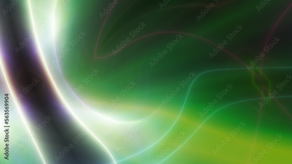 Fototapeta premium background neon line wave illustration