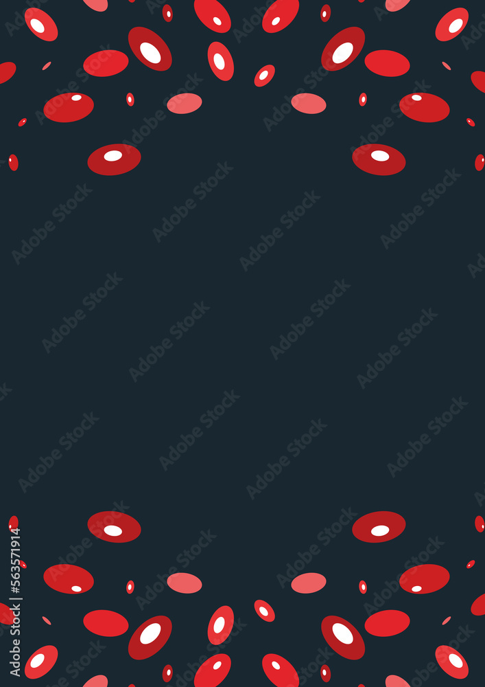Copy Space, rot und blau. Copy Space, rot und blau.