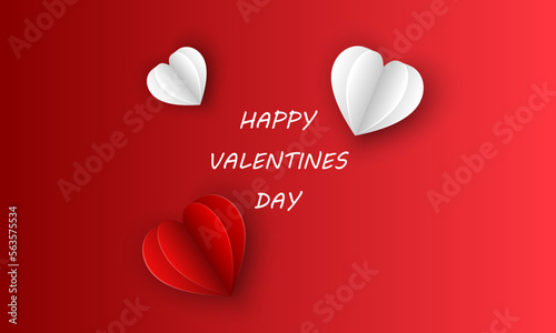 valentine card with heart