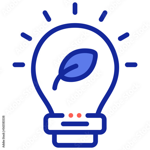 eco lightbulb icon