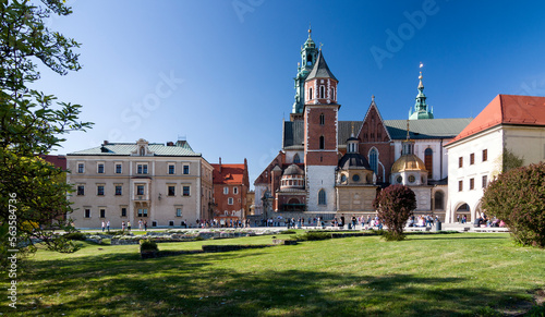 Wawel castle in krakow country