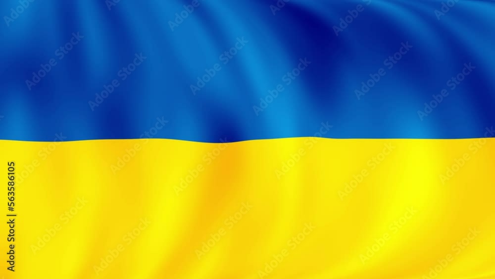 Realistic waving Ukraine flag. Slow motion. Close up. Flag background. 25fps Realistic waving Ukraine flag. Slow motion. Close up. Flag background. 25fps