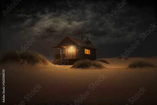 House on beach