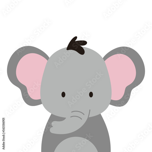 Elephant Cartoon Illustration