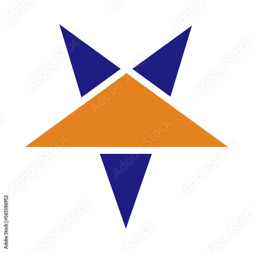 Free Download star logo illustration vector - GFXLoad