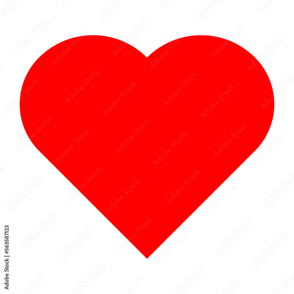 red heart