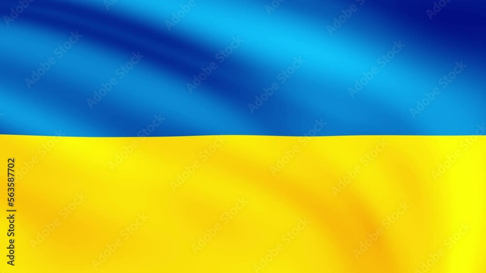 Realistic waving Ukraine flag. Slow motion. Close up. Flag background. 59,94fps Realistic waving Ukraine flag. Slow motion. Close up. Flag background. 59,94fps