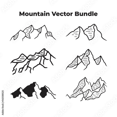 Monoline Mountain Vector Bundle