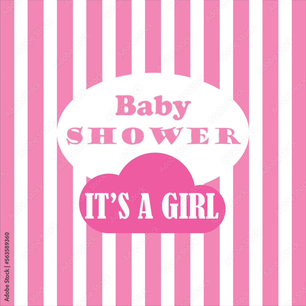 it's a girl, baby shower it's a girl, baby shower