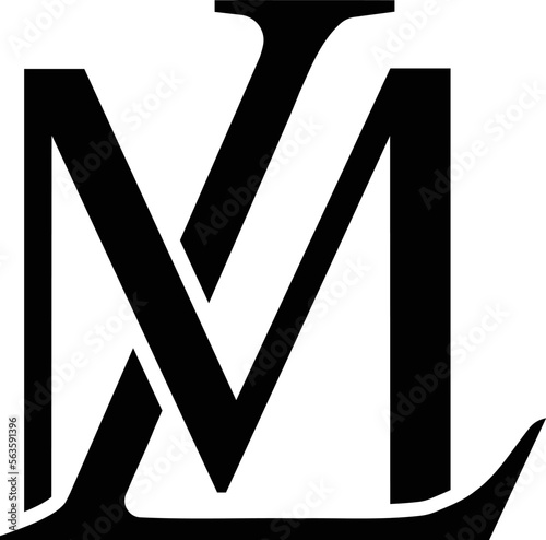 LM luxury clothing brand logo