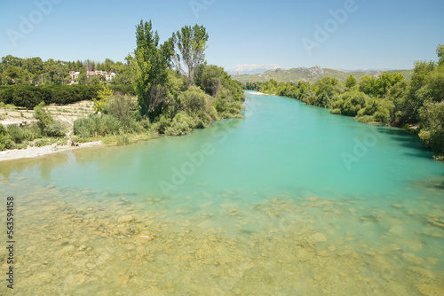 Aksu River in Antalya, Turkiye photo