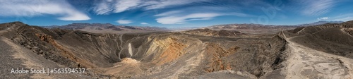 Ubehebe Crater panorama - Death Valley